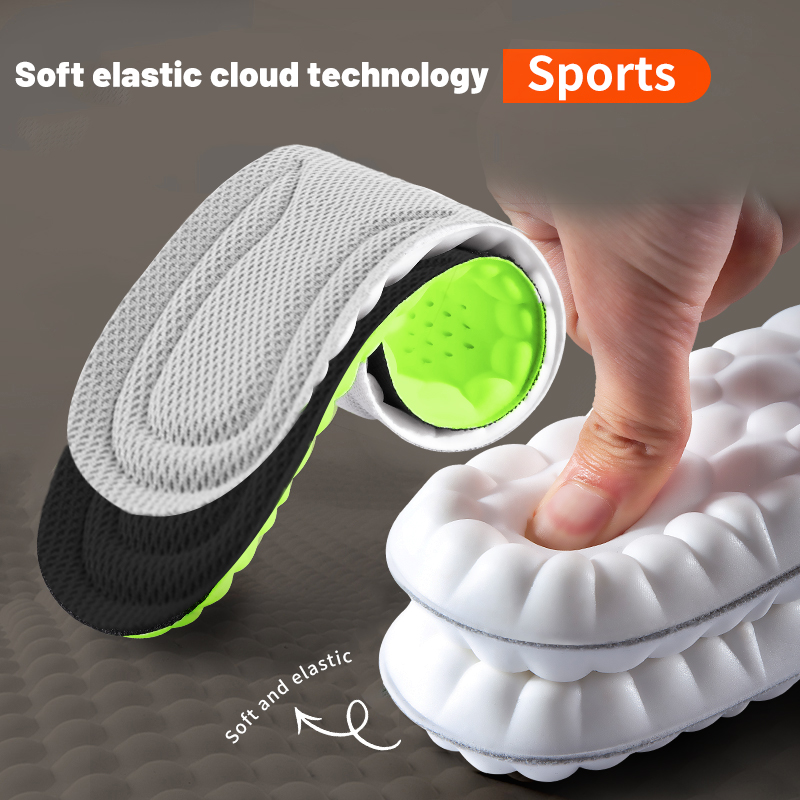 Care For Sneaker - แผ่นรองรองเท้าเมมโมรี่โฟม 1 คู่ สำหรับรองเท้าผู้ชาย ผู้หญิง นาโน