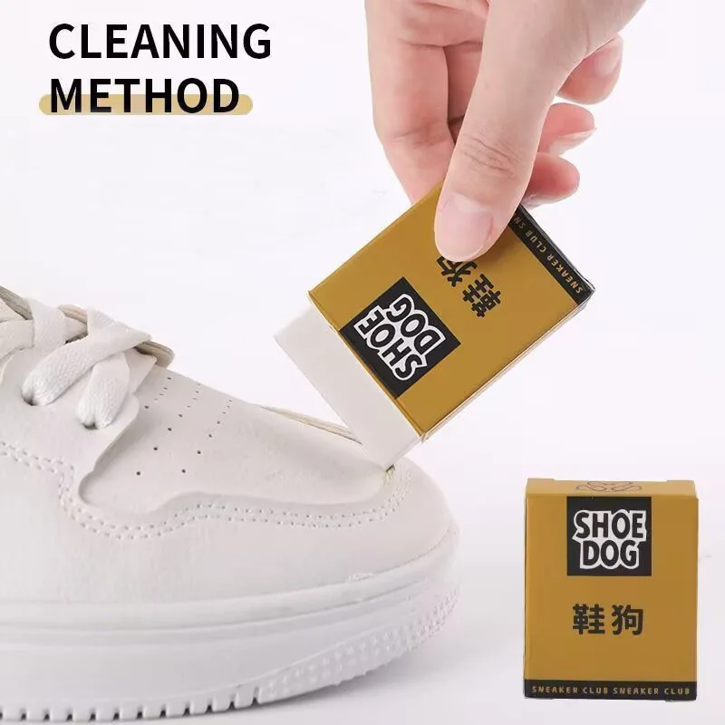 Sneaker Care Suede - ชุดแปรงทำความสะอาดรองเท้าหนังกลับแบบมหัศจรรย์ 1/2 ชิ้น สำหรับขจัดรอยขีดข่วน คราบสกปรก ดูแลรองเท้าผ้าใบ