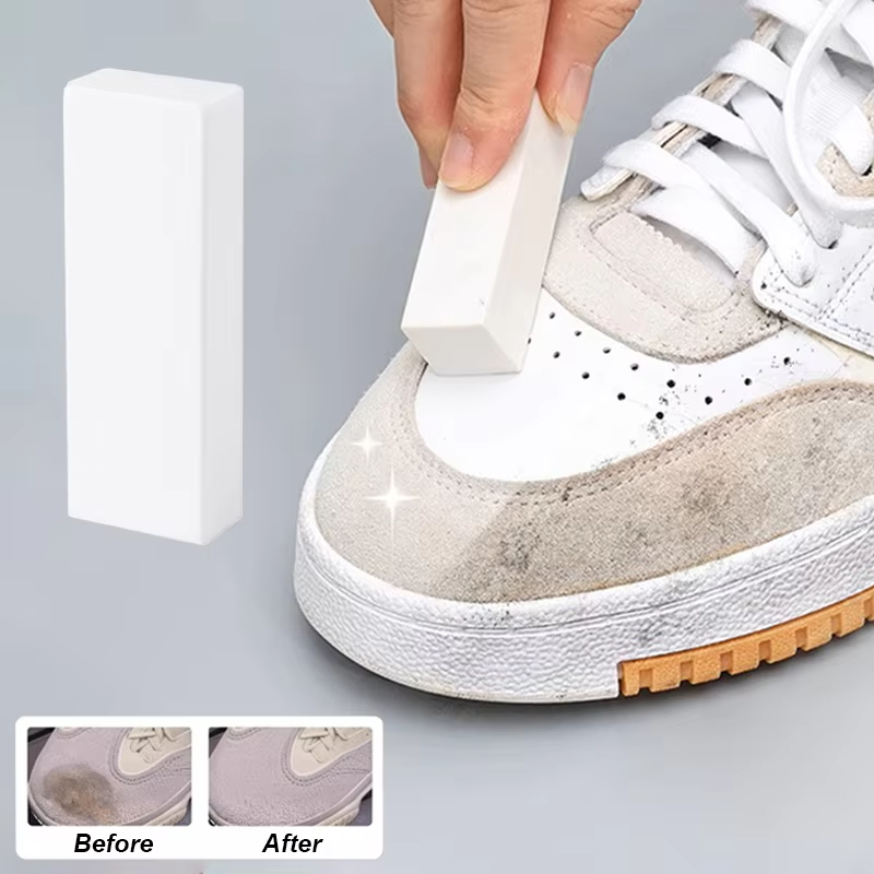 Sneaker Care Suede - ยางลบทำความสะอาดรองเท้าหนังกลับและรองเท้าผ้าใบ น้ำยาดูแลรองเท้าหนังด้าน น้ำยาฟื้นฟูสีหนังกำมะหยี่และขจัดคราบ