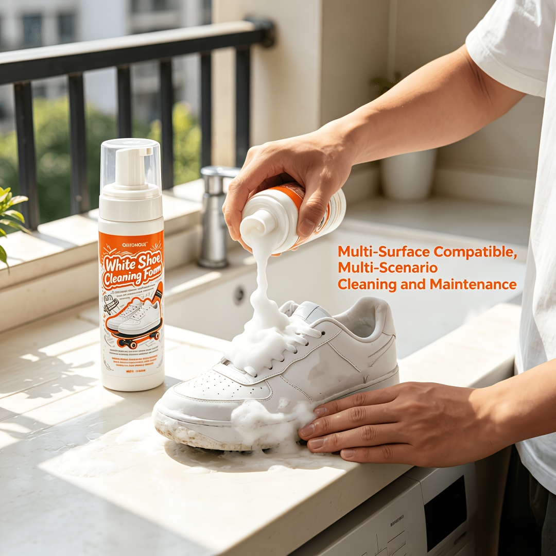 โฟมทำความสะอาดรองเท้าสีขาวแบบพ - Care For Sneaker บทวิจารณ์และราคา