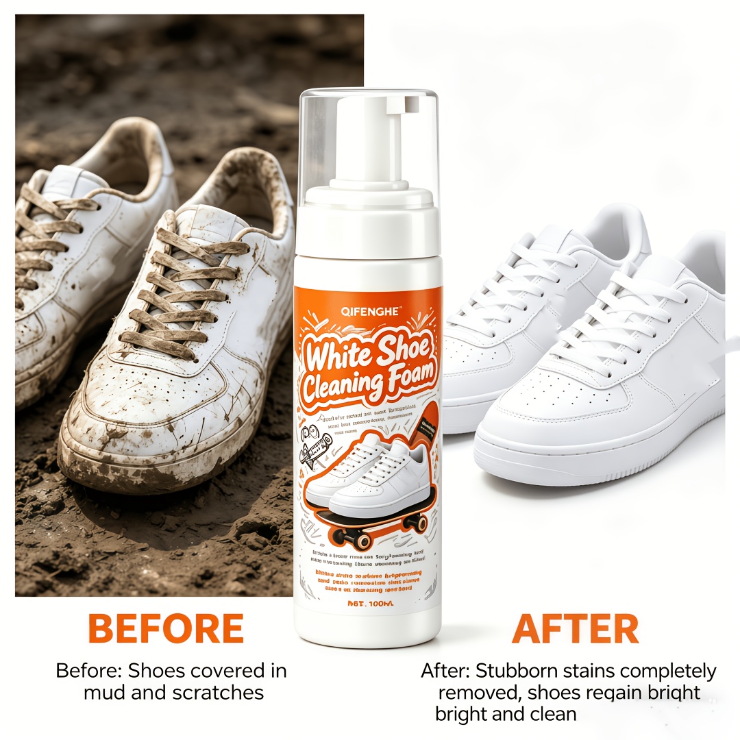 โฟมทำความสะอาดรองเท้าสีขาวแบบพ - Care For Sneaker บทวิจารณ์และราคา