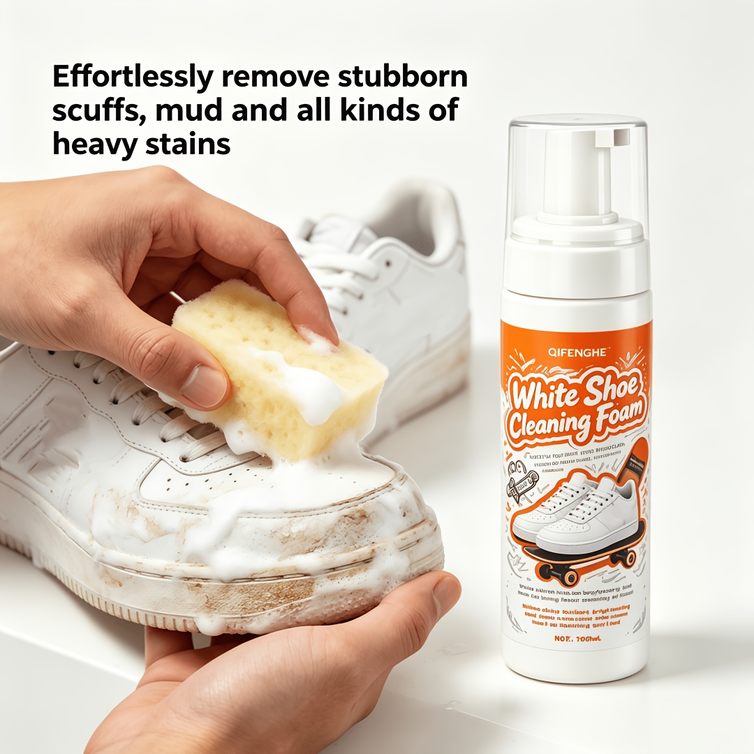 โฟมทำความสะอาดรองเท้าสีขาวแบบพ - Care For Sneaker บทวิจารณ์และราคา