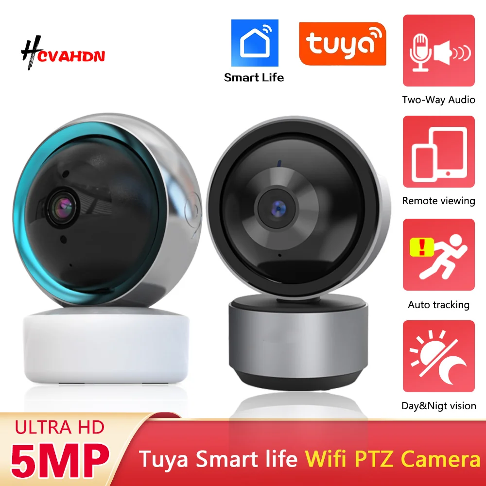 Smart Life 5MP WiFi IP กล้องสํ - Sneakers Er บทวิจารณ์และราคา