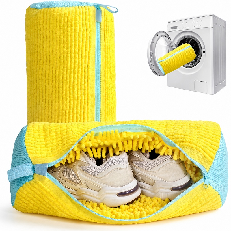 ถุงซักรองเท้าทรงกระบอก ป้องกัน - Care For Sneaker บทวิจารณ์และราคา