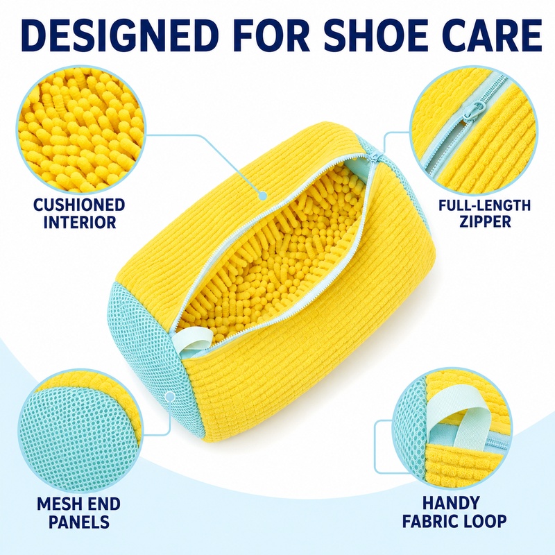 ถุงซักรองเท้าทรงกระบอก ป้องกัน - Care For Sneaker บทวิจารณ์และราคา