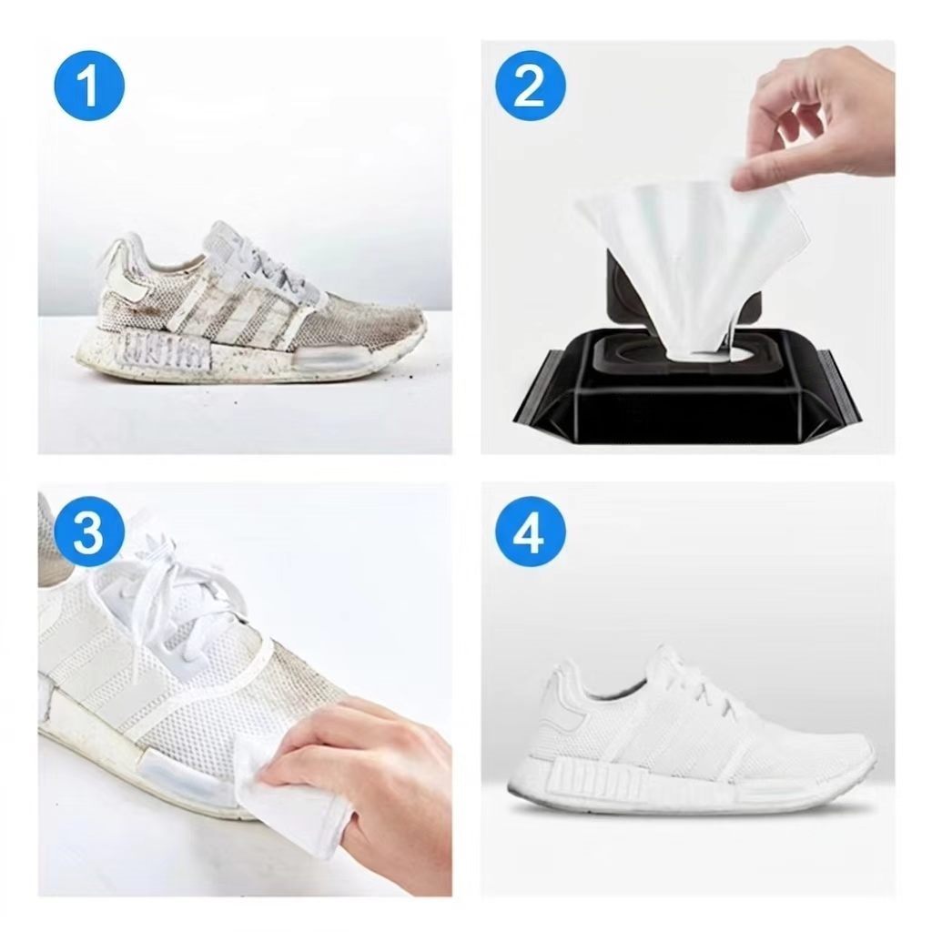 ผ้าเช็ดทำความสะอาดรองเท้าแบบใช - Care For Sneaker บทวิจารณ์และราคา