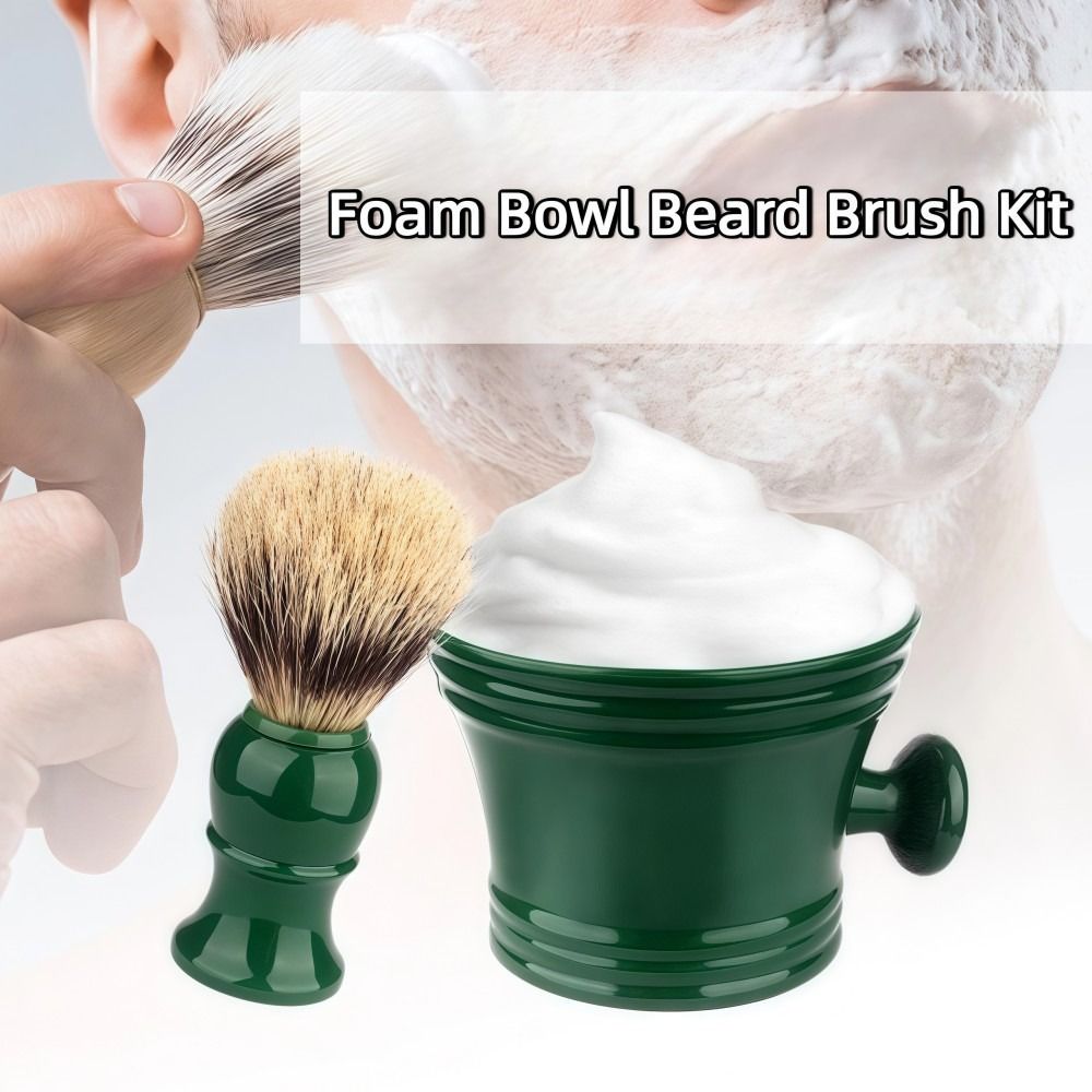ชุดแปรงโกนหนวดแบบครบชุด แปรงขน - Brush Bristle Set บทวิจารณ์และราคา