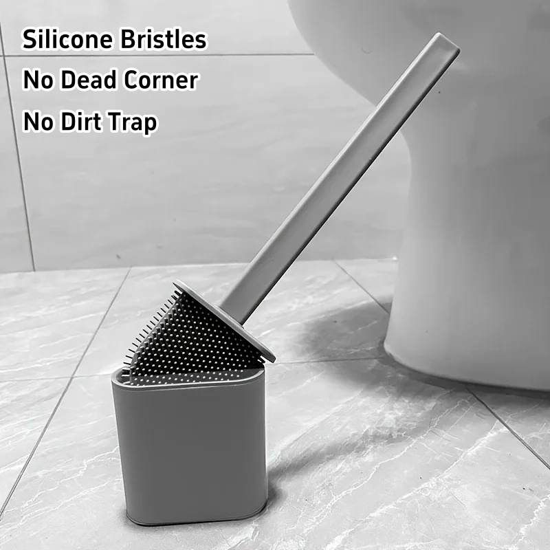แปรงขัดห้องน้ำกันน้ำรั่วพร้อมฐ - Brush Bristle Set บทวิจารณ์และราคา