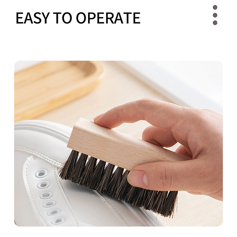 แปรงขัดรองเท้าแปรงขัดขนหมูนุ่ม - Sneaker Care Cleaning Kit บทวิจารณ์และราคา