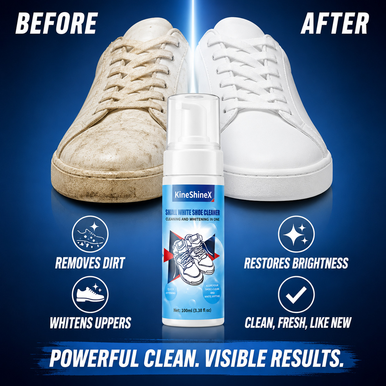 ชุดทำความสะอาดรองเท้า Gihen โฟ - Care For Sneaker บทวิจารณ์และราคา