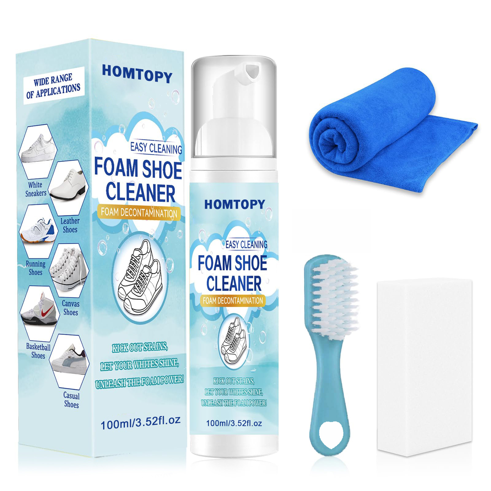ชุดทำความสะอาดรองเท้า น้ำยาทำค - Sneaker Care Cleaning Kit บทวิจารณ์และราคา